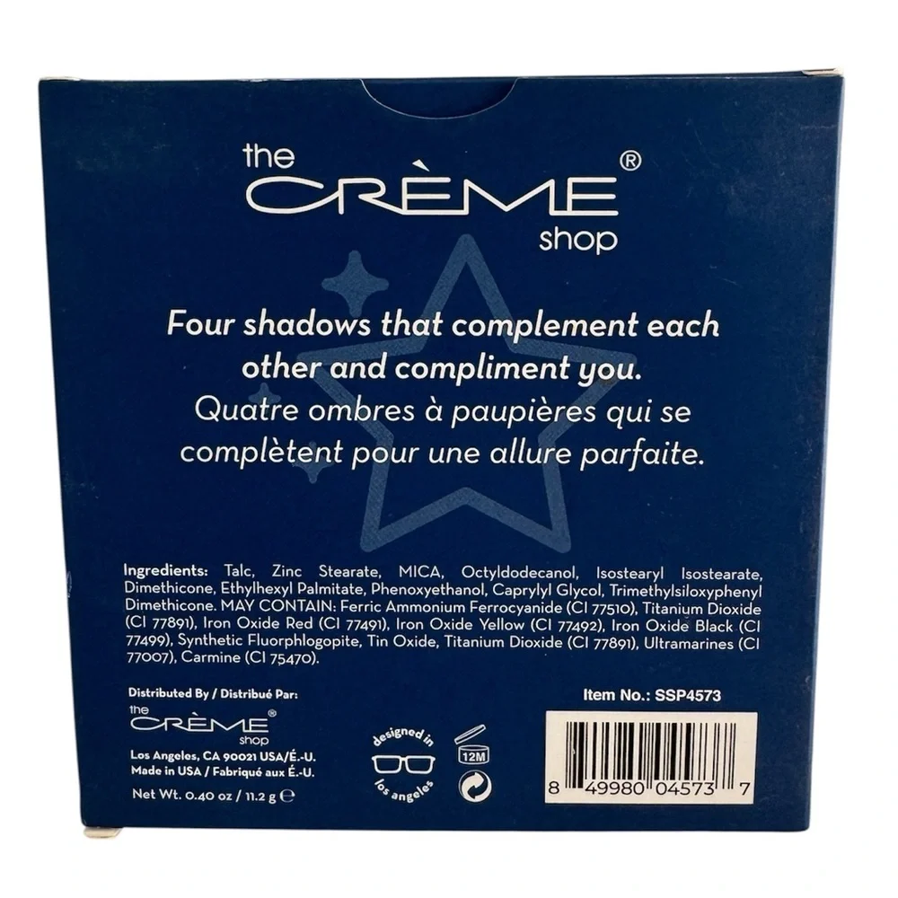 💃 The Crème Shop So Shady Starlit Eyeshadow Palette - NIB
